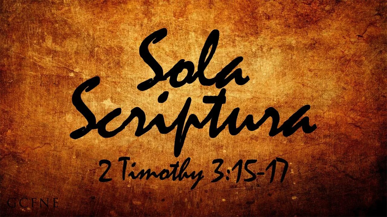 Sola scriptura