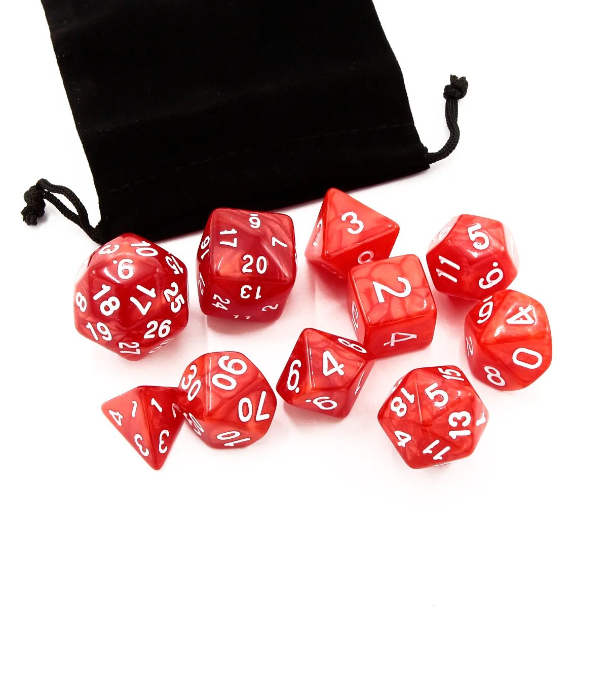 Set stuff. Игральные кости для ролевых игр. набор кубиков stuff-pro для ролевых игр (светящийся натуральный). набор кубиков stuff pro для ролевых игр. каштан.