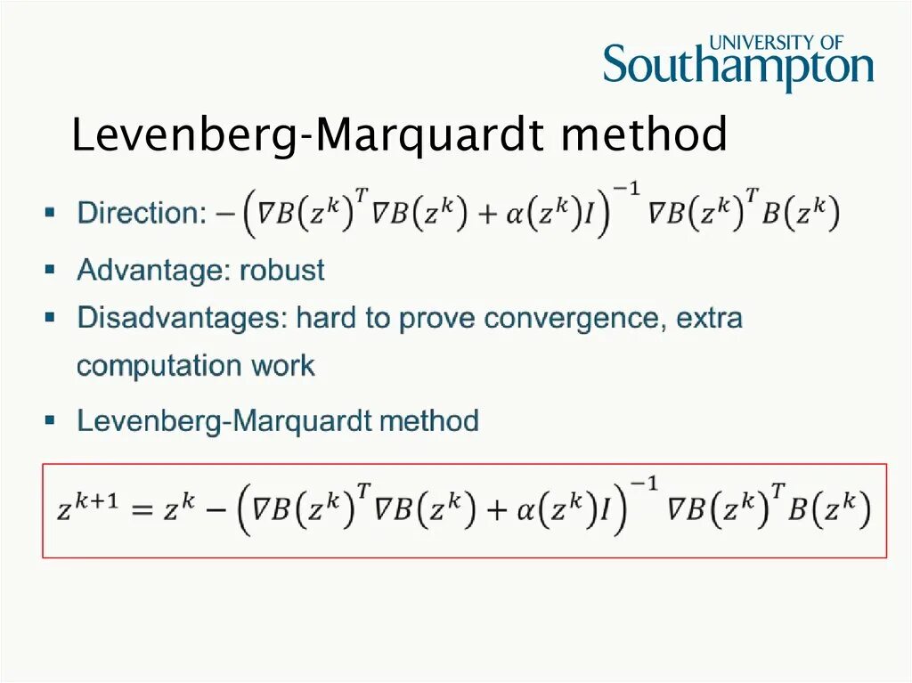 Solution method
