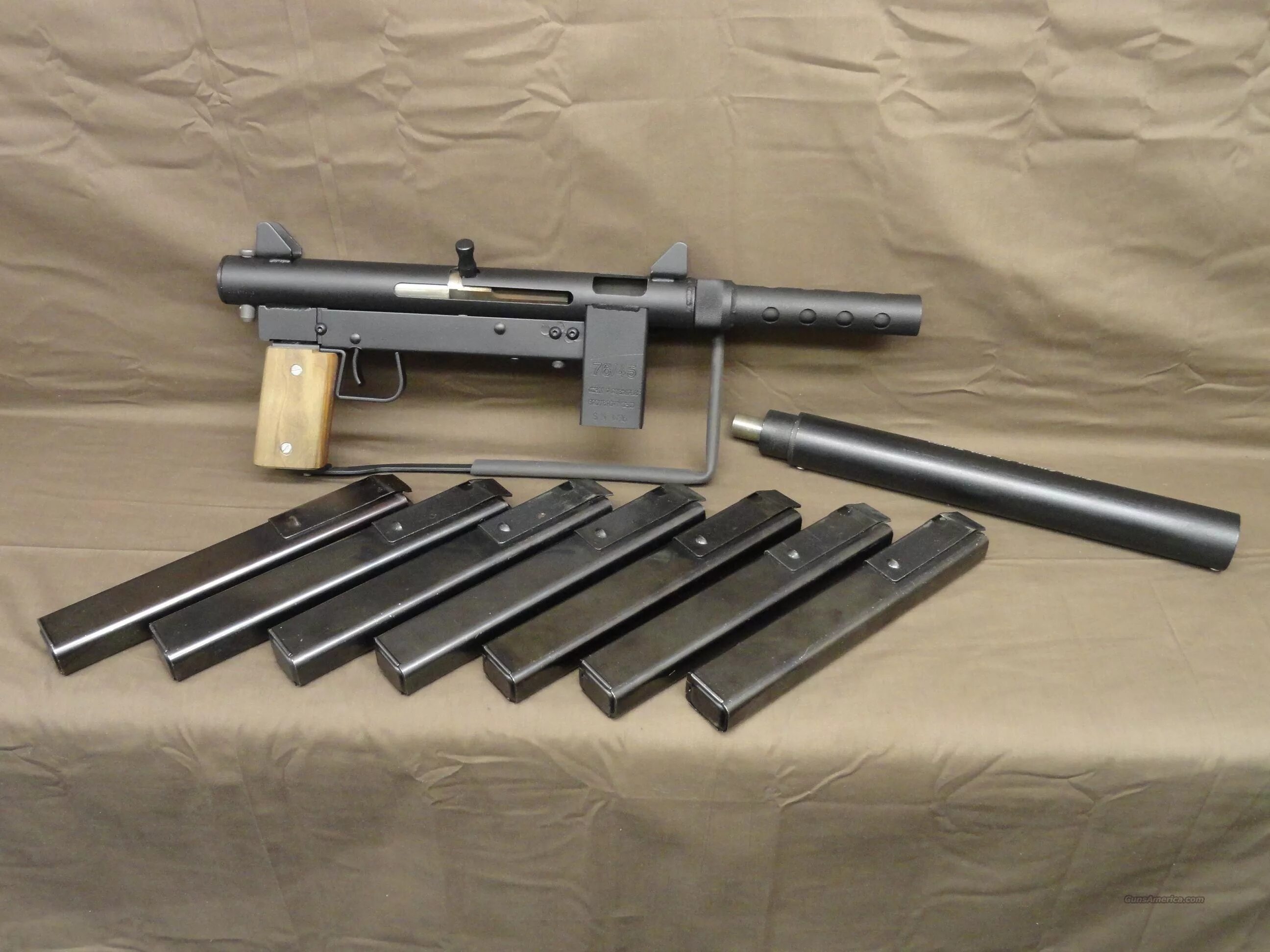 45 76. Stemple 76/45. Submachine Guns 45acp. M76 SMG.