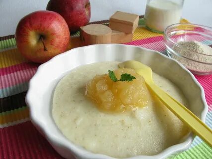 Манная каша в школьной столовой