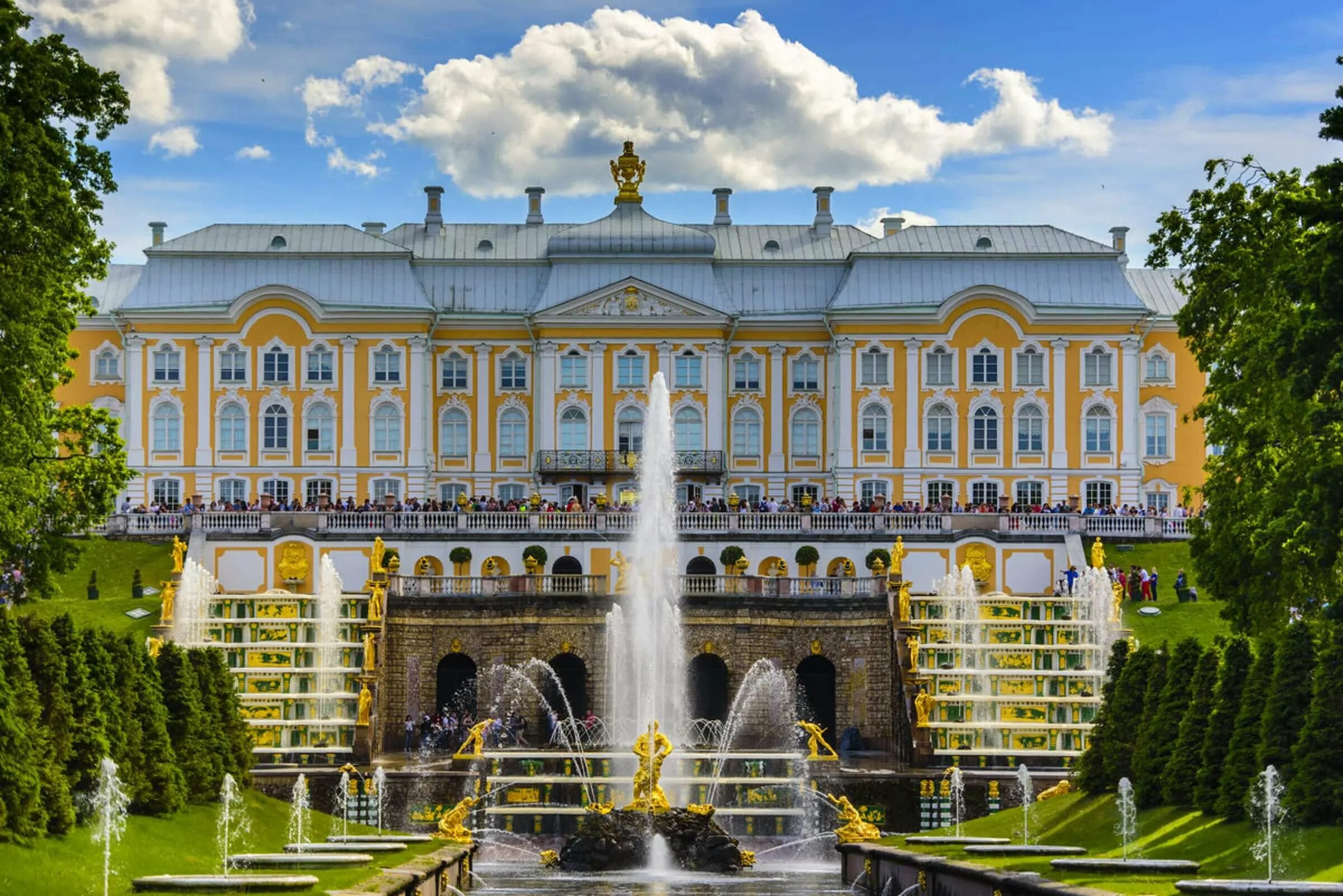 Большой Петергофский дворец Санкт-Петербург. Петергоф (дворцово-парковый ансамбль). Дворцово парковый ансамбль Петергофа Растрелли. Петергоф Растрелли Барокко большой дворец.