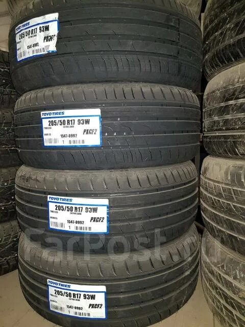 Летняя резина 205 50 r17 купить. Toyo PROXES cf2 205/50/17. Toyo cf2 205/50 r17. 205/50 R17 Тойо ДРБ. Toyo 215/55 r17 лето.