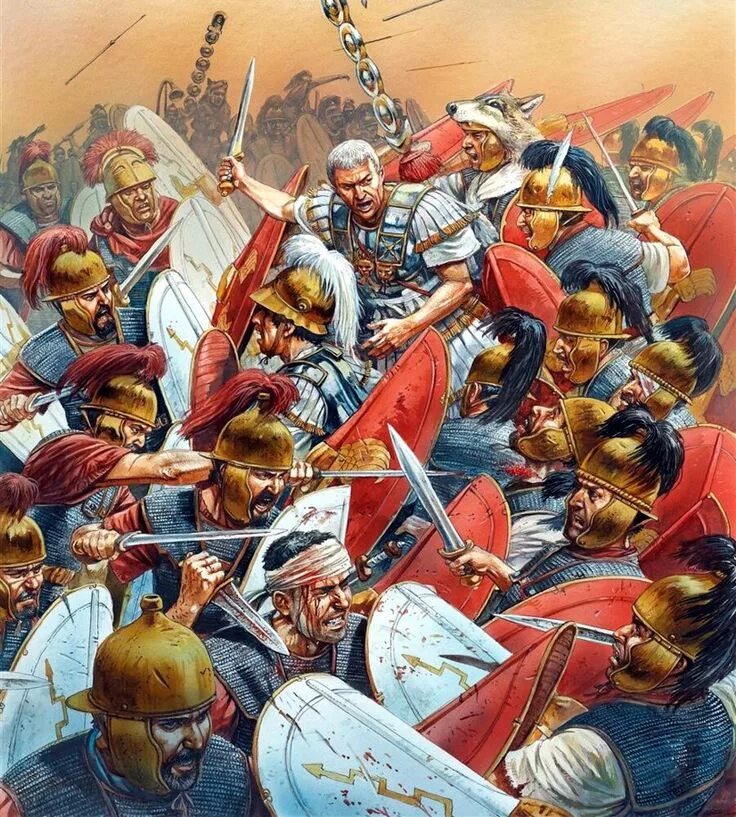 Битва при Фарсале 48 г до н.э. Римская Империя битва при Фарсале.