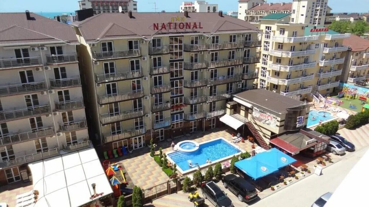 Панорама: Олимп, гостиница, Барханная ул., 14, село Витязево - Яндекс Карты
