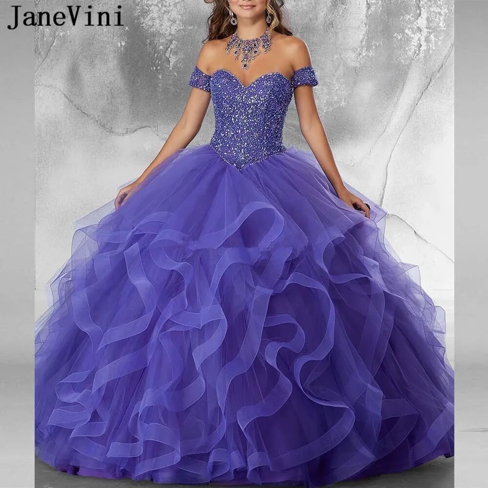 Девушки пышные платья фото 2016 Arrival Ball Gown Organza With Beads Quinceanera Dresses 15 Years Vestidos
