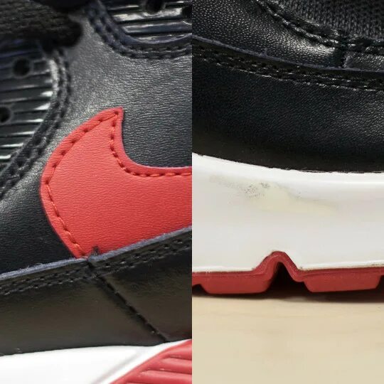 Как отличить найк. Nike Air Jordan паленые. Nike Air Jordan 1 fake vs Original.