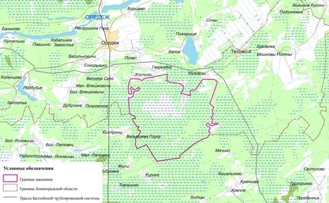Где находится луги