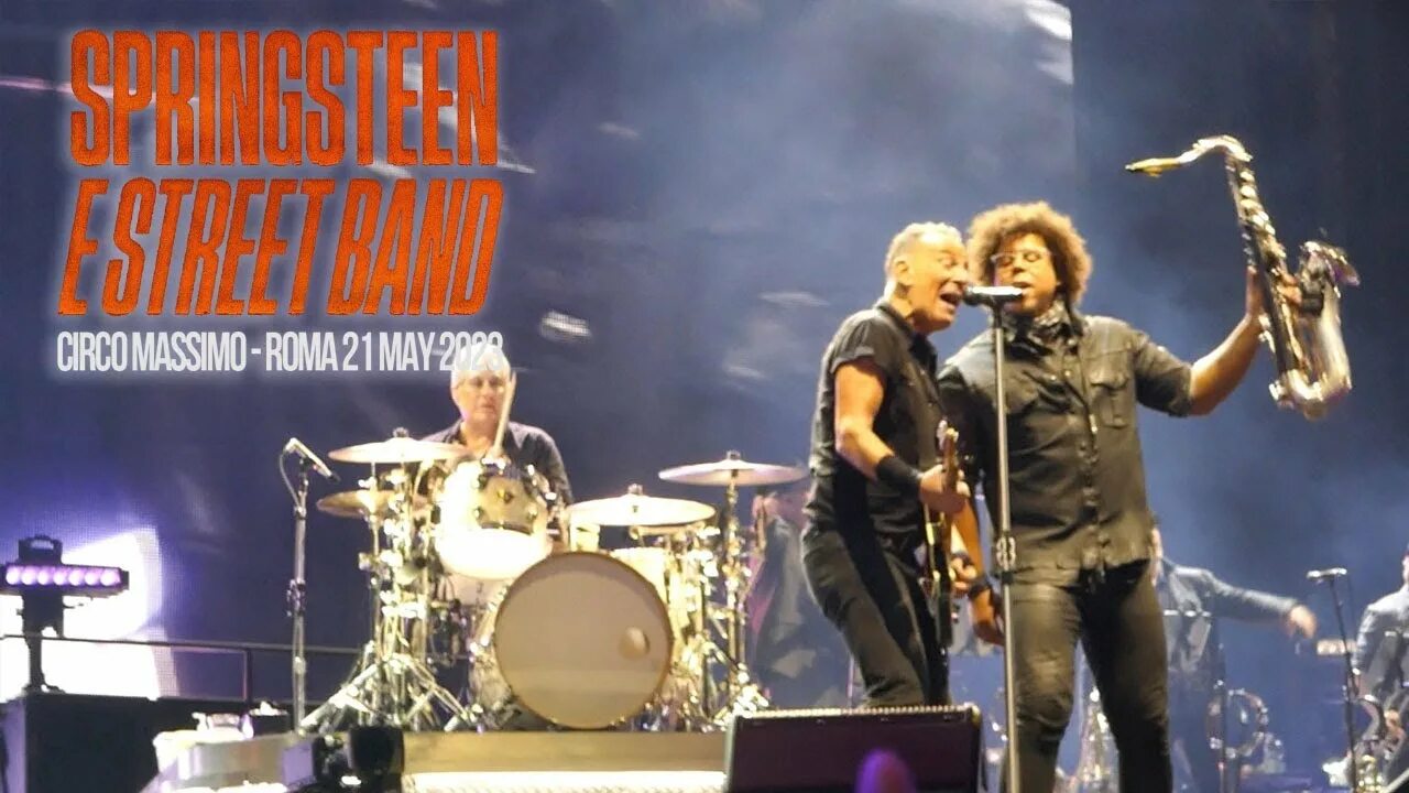 Springsteen dancing in the dark