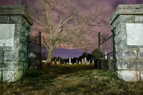 Cemetery gates