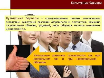 Культурные различия в общении