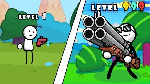 Stickman gun мод