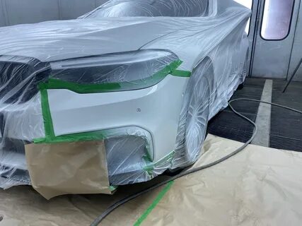 Локальная покраска авто