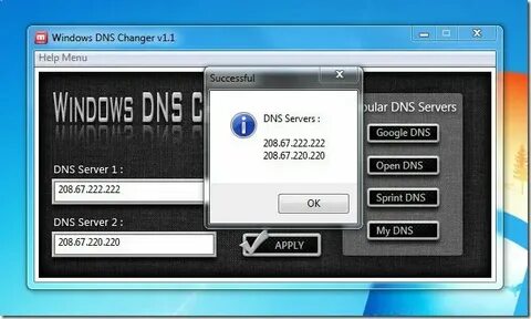 Dns виндовс 7