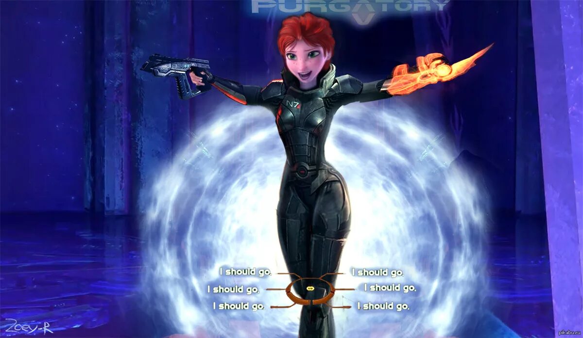 Then you should go. Шепард i should go. i should go mass effect. i should go meme. shall i.