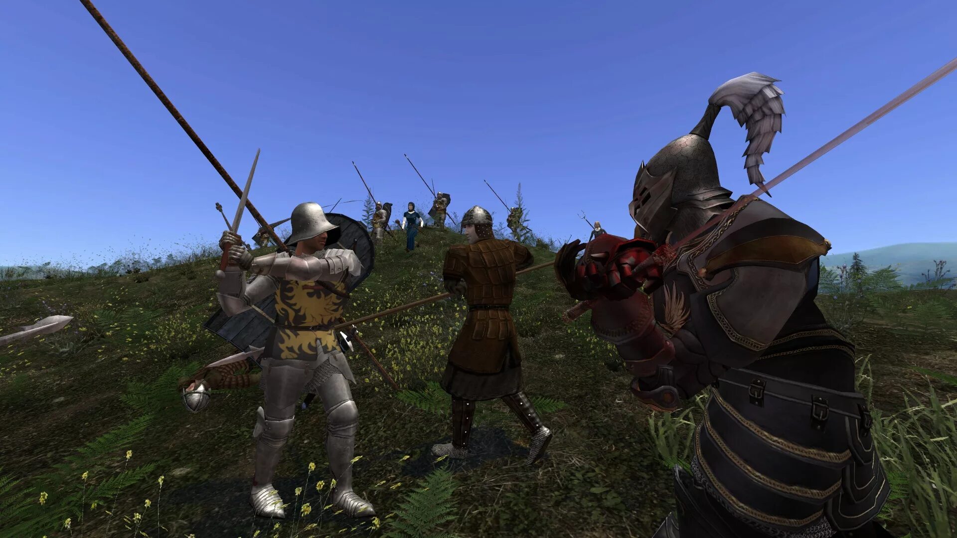 Маунт энд блейд моды. Mount & Blade: Warband. Mount and Blade Warband Ландскнехты. Mount Blade Warband бои. Моунт анд бладе родоки.