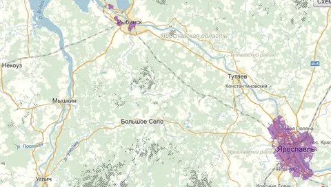 Теле2 покрытие ярославская область