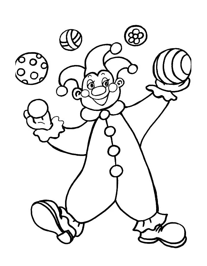 Клоуны раскраска для детей 5 лет. Клоун раскраска. Клоун для раскрашивания детям. Клоун раскраска для детей. Раскраска весёлый клоун для детей.