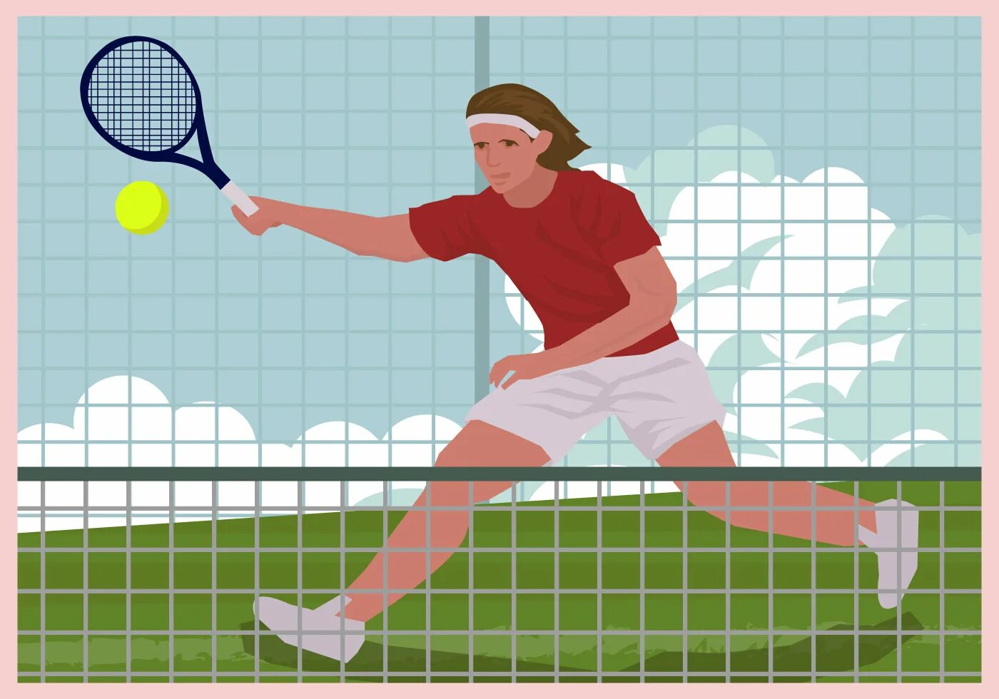 I play tennis. Теннис рисунок. Теннисист иллюстрация. Теннис картинки для детей. Теннисист нарисованный.