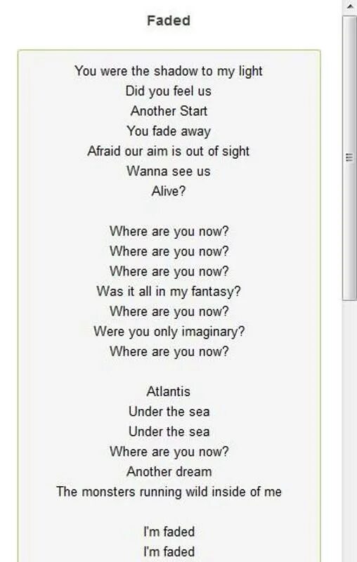 Alan faded текст. Faded слова. Faded перевод на русский текст. Faded alan Walker текст. Фейдед текст.