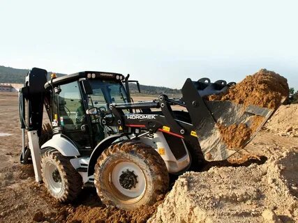 Экскаватор погрузчик hidromek