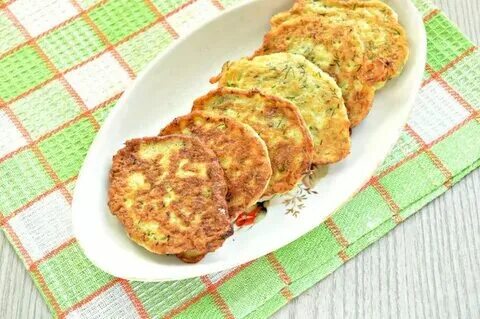 Кабачки картошка манка