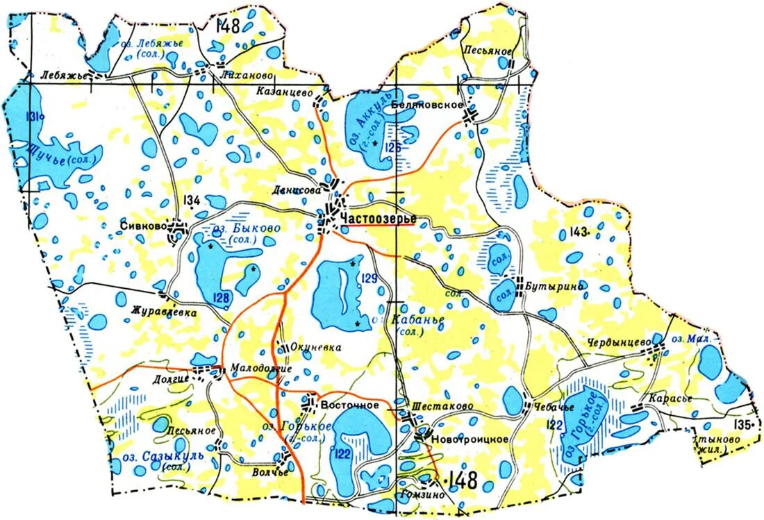 Карта белозерского района. Карта Частоозерского района Курганской области. Карта Сафакулевского района Курганской области. Карта Частоозерского района Курганской области подробная. Карта озер Половинского района Курганской области.