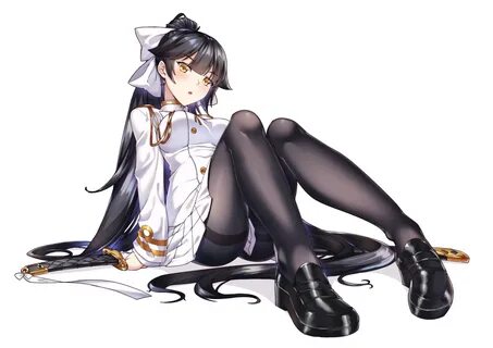 Wallpaper : Takao Azur Lane, uniform, anthropomorphism, Azur Lane, black hair, l