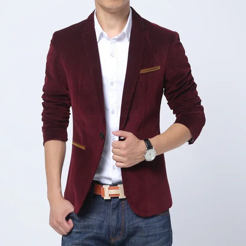 Red blazer