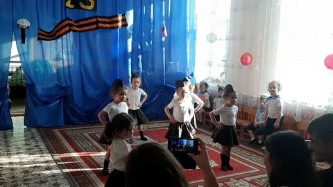 Танец на 9 мая младшая группа