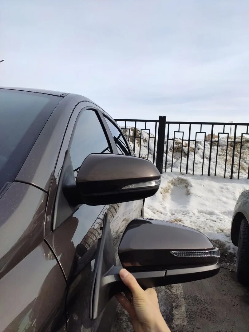 Как заменить зеркало лада веста Первая поломка или случайно заметил Lada Vesta, 1,6 л, 2017 года визит на серв