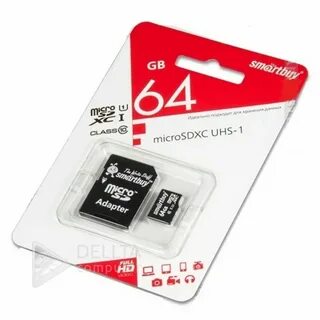 Карта памяти microsdxc smartbuy
