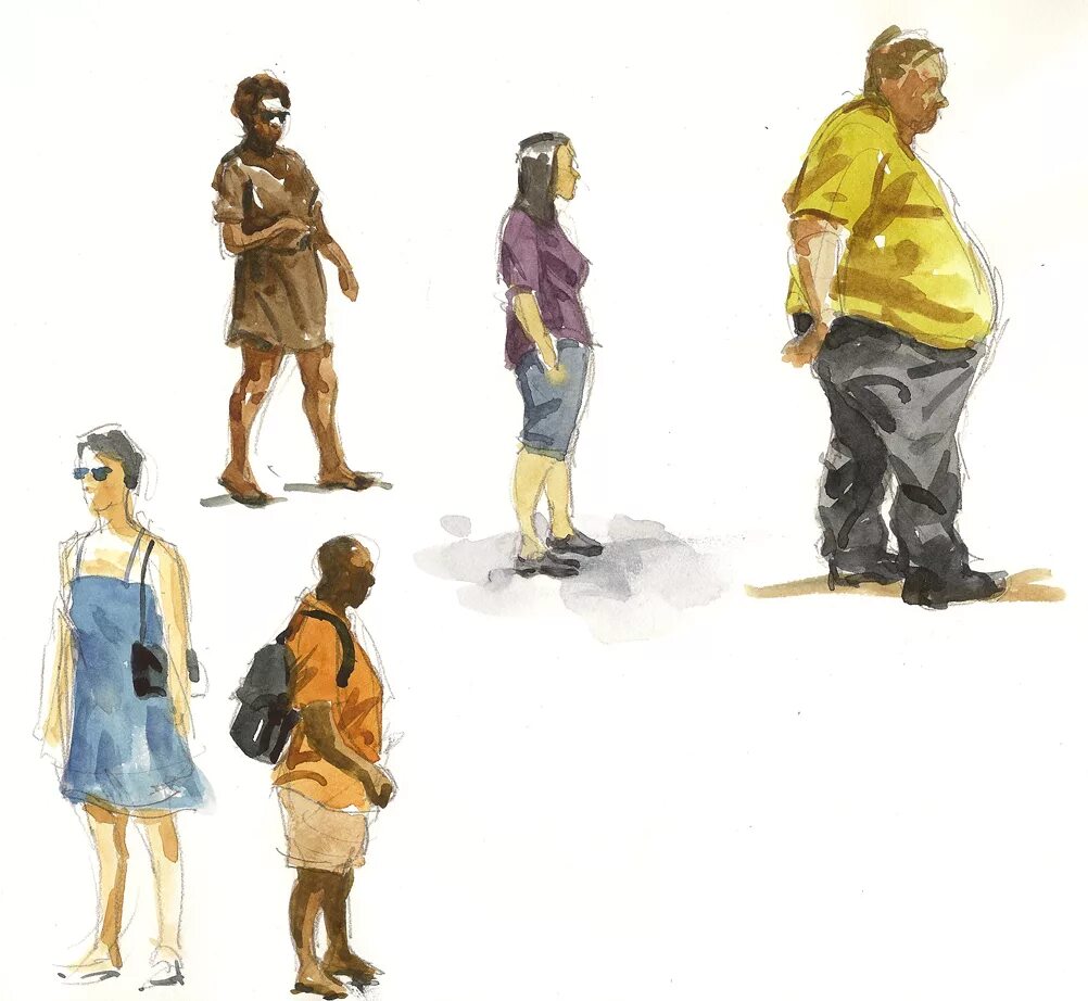 Наброски людей цветные. Наброски пятном. Человек в тоне. Зарисовки фигуры человека. Зарисовки людей акварелью.