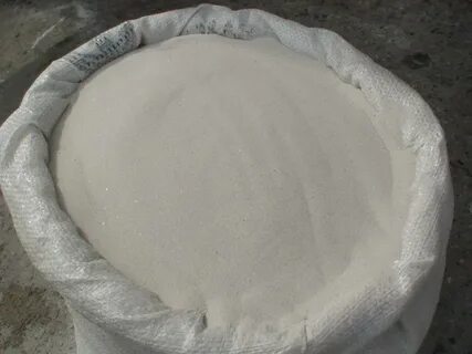 Кварцевый песок в мешках