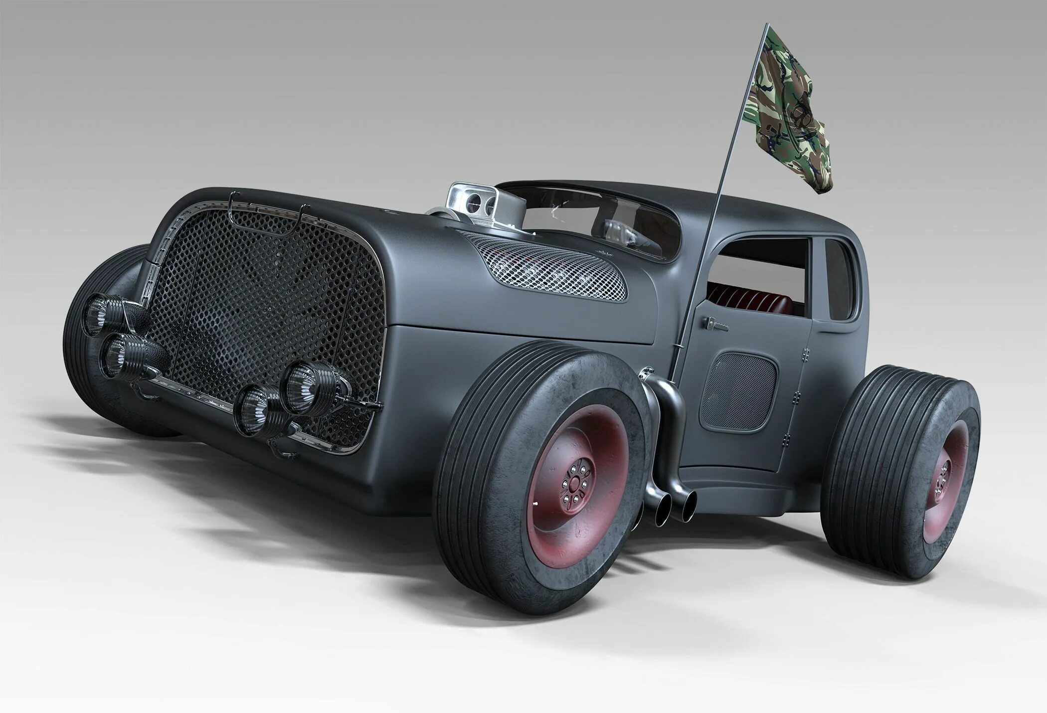 Custom model. Хот род рэт род. rat rod зис. 3d модель автомобиля ретро игшл. 32 ford hot rod 3d model.
