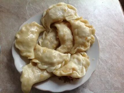 Чебуреки на пельменном тесте на сковороде
