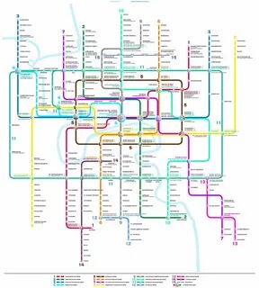 Карта метро к 2030
