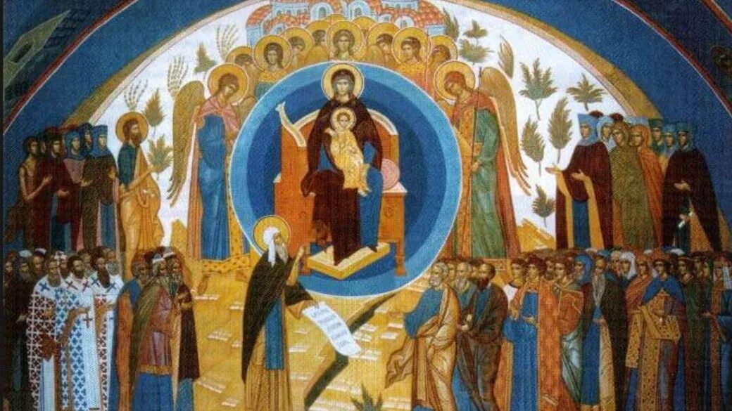 День собора богоматери. Собор богоматери псковская икона. Собор пресвятой богородицы 8 января. Собор пресвятой девы марии иконы. Собор пресвятой богородицы псков икона.