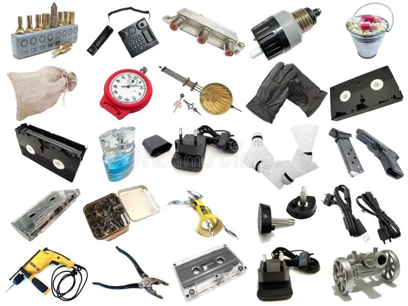 The items are in stock. Everyday items.