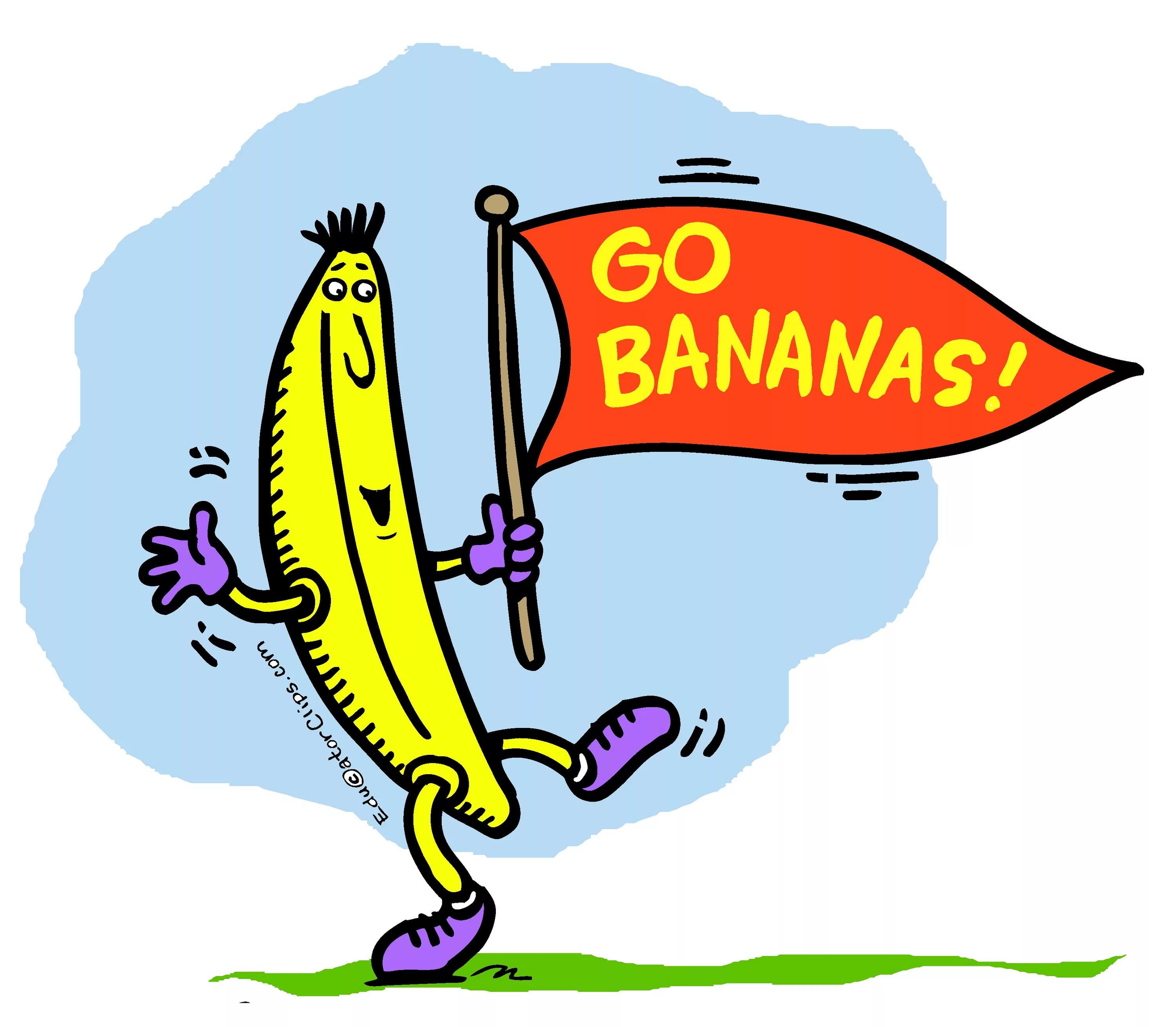 Go bananas. Идиомы go Bananas. Идиома Bananas. To go Bananas идиома. Go ban.