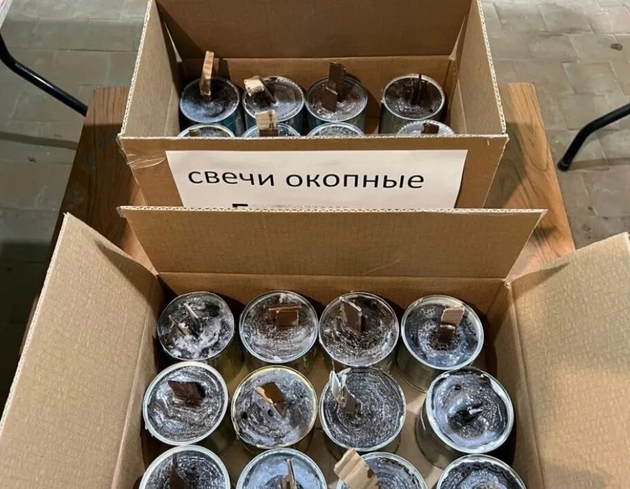 Серебряные волонтеры Сахалина сделали более 250 окопных свечей для бойцов СВО SA