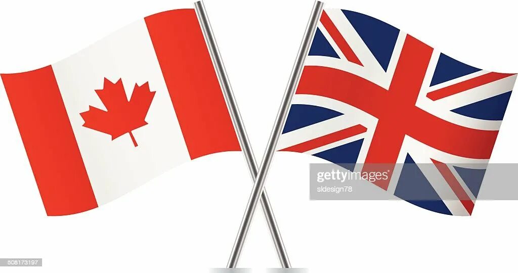 Uk ca. Флаг великобританской Канады. Флаг канадской Британии. США, Британии,Канады флаг. Флаги Австралии, Канады и Великобритании.