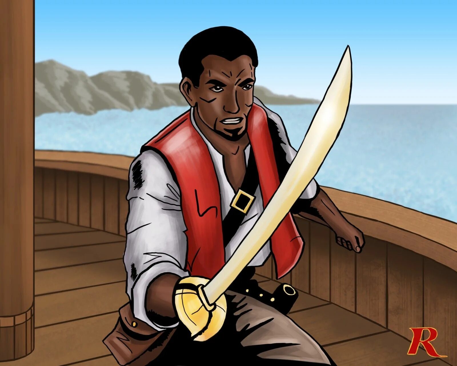 Old adventures. Сайрус редгард. сайрус tes redguard. the elder scrolls adventures redguard. редгард сайрус арт.