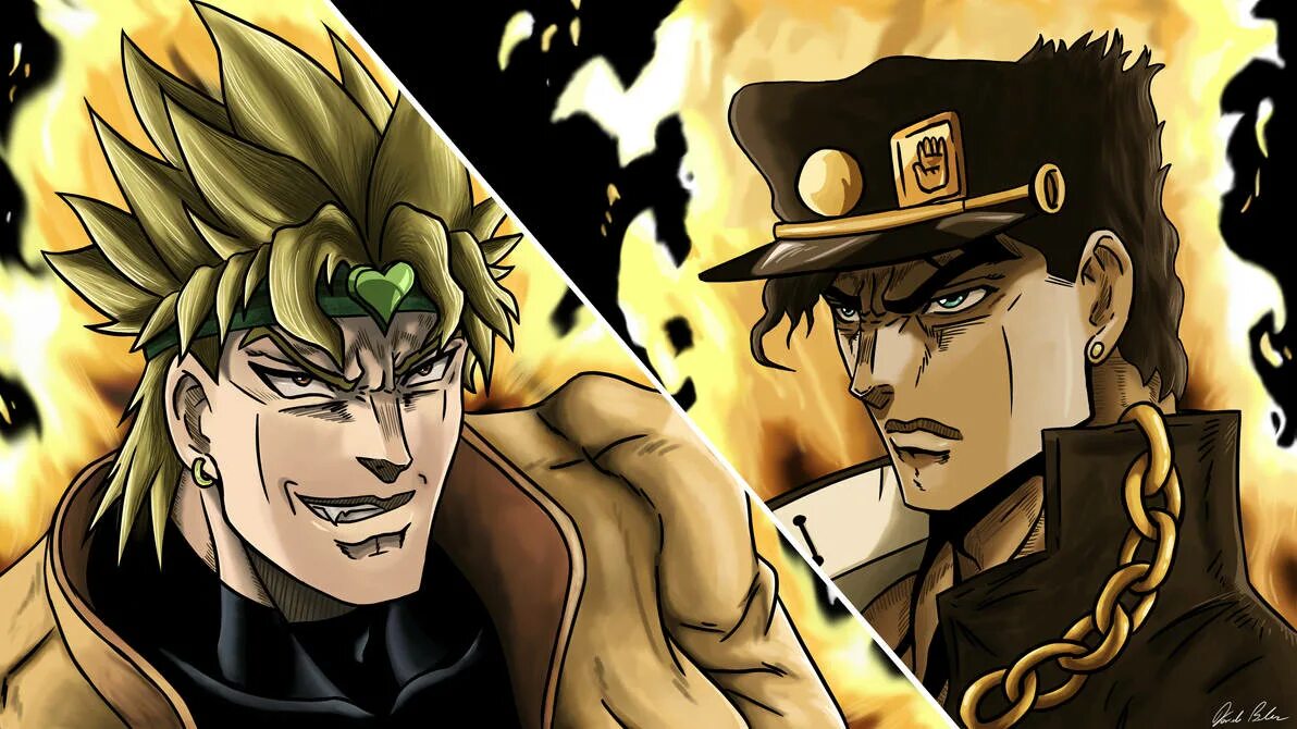 Дио и Джотаро. Dio против Jotaro. Джотаро Куджо против дио. Https dio