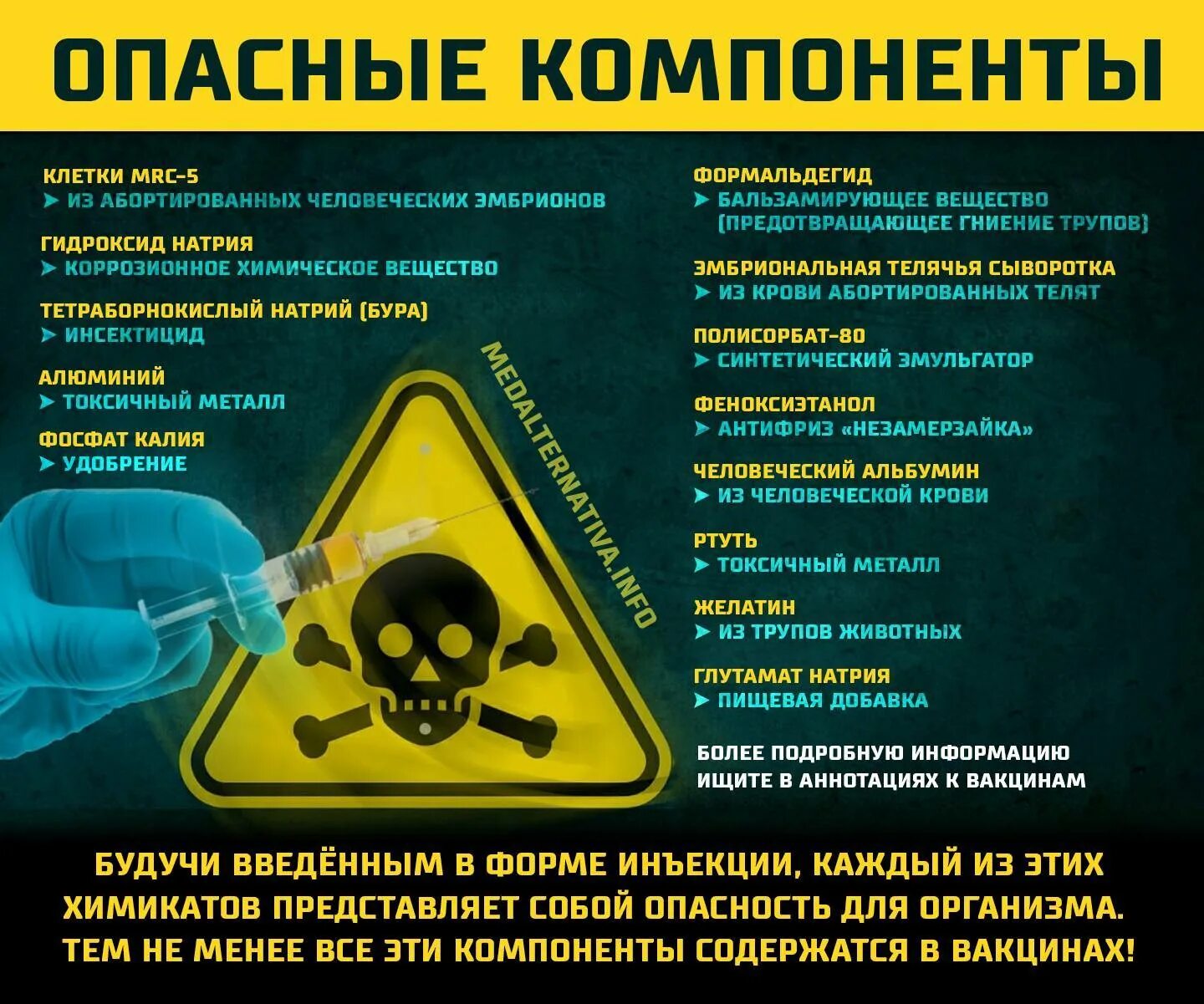 Опасные компоненты в прививках. Ядовитые компоненты. Вакцина опасность. Опасные компоненты в составе прививок. Опасным для жизни вредом являются