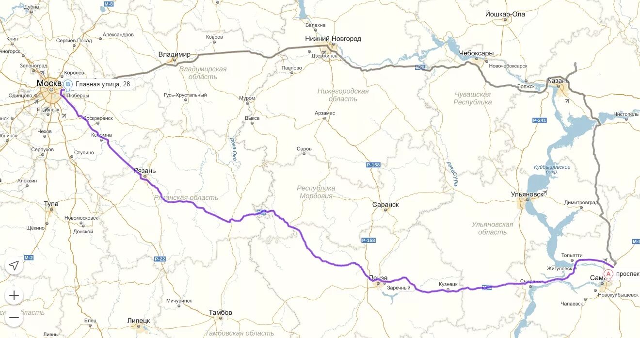 Расстояние трассы м5. Трасса м5 Москва Самара. Трасса м5 Москва Самара на карте. Автодорога м5 Москва Саранск. М5 Самара Москва маршрут.