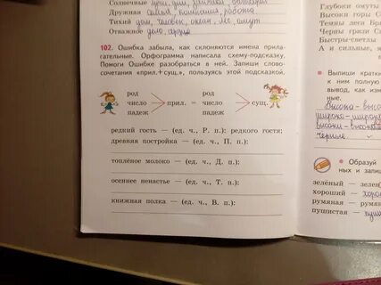 Диктант гостья 4 класс по русскому языку