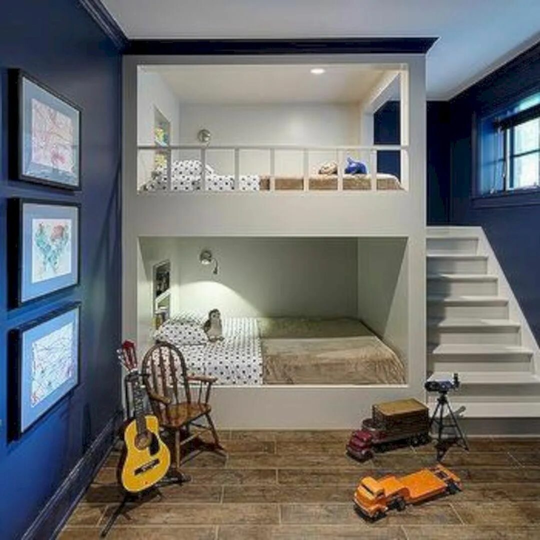 Девочка на втором этаже. Антресольный ярус с потолками 2. Детская двухэтажная кровать. Девочка на втором этаже. Девочка на втором этаже.