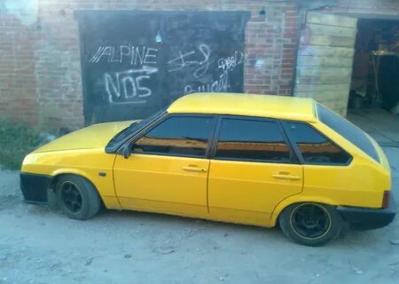 Ваз 2109 желтый
