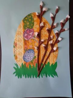 Аппликация вербное воскресенье
